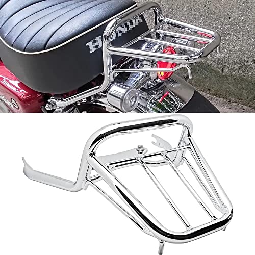 Fit for Monkey 125 Z125 (2019-2023) Steel Chrome Rear Rack Luggage CarrierMotorcycle Luggage Storage Rack