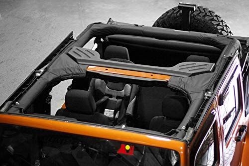 Rugged Ridge 13613.01 Roll Bar Cover, Polyester; 07-18 Jeep Wrangler JKU