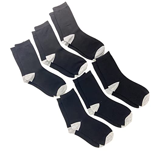StaticTek | Anti Static Socks | Conductive Fabric | Provides Earthing Grounding for ESD and Static Control | One Size Fits Most | Unisex | Washable | (6 Pairs)