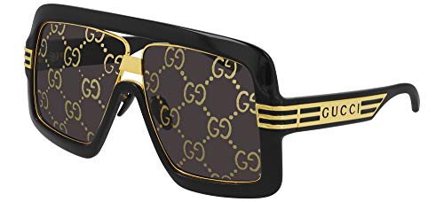 Gucci GG0900S col. 001 Sunglasses Black w/Grey Mirror 60mm