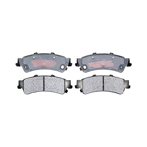 ACDelco 14D792CH Advantage Ceramic Rear Disc Brake Pad Set with Hardware