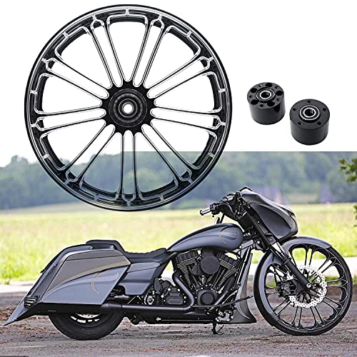 SLMOTO 21" X 3.5" Front Rear Wheel Rim for Touring Road King Ultra CVO Limited Street Glide Road Glide 08-21