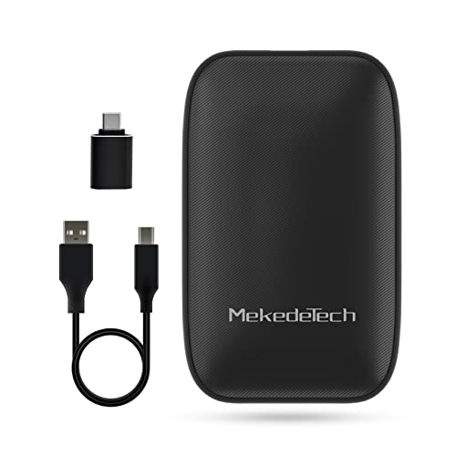 MekedeTech Wireless CarPlay Adapter for iPhone,2023 Newest Magic Box Plug & Play Convert Wired to Wireless for iPhone,5.8 GHz High Speed Bluetooth & WiFi,Auto Connect No Delay Online Update