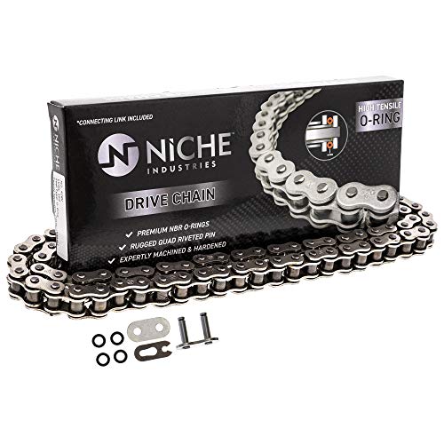 NICHE 428 Drive Chain 118 Links O-Ring With Connecting Master Link for Motorcycle ATV Dirt Bike