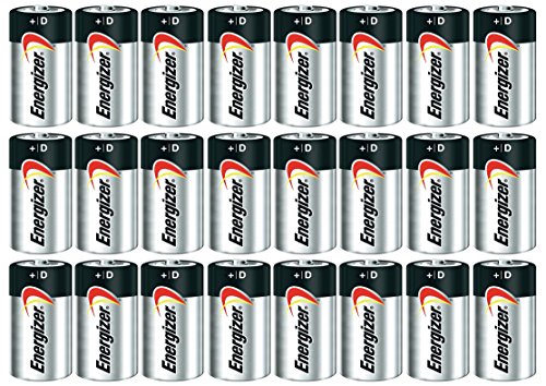 ENERGIZER E95 Max ALKALINE D BATTERY Made in USA Exp. 12-2024 or later - 24 Count
