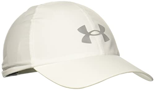Under Armour Men's Shadow Run Adjustible Hat , White (100)/Reflective , One Size Fits Most