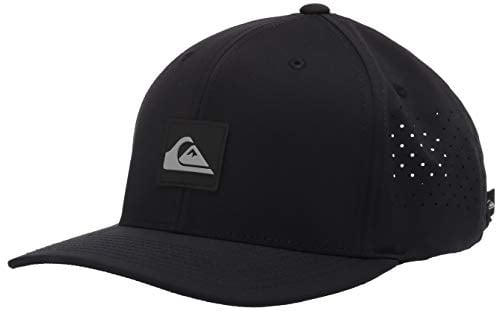 Quiksilver mens Adapted Hat Baseball Cap, Black, Large-X-Large US