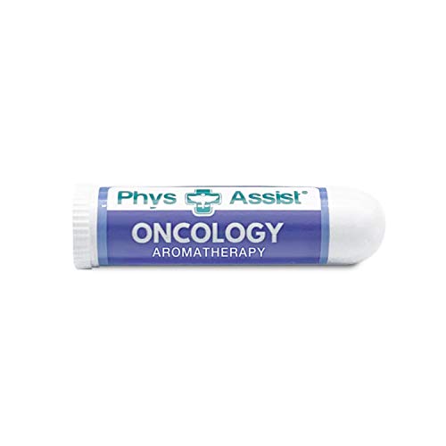 PhysAssist Oncology Aromatherapy Scent Stick, Helps Ease Nausea from Radiation & Chemotherapy, Contains Natural Essential Oils, Compact Travel Size, Alleviates Upset Stomach