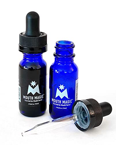 Mouth Magic is First Aid for Mouth Sores. Clinically Proven Safe & Effective by Dentists. Organic .5 fl oz.