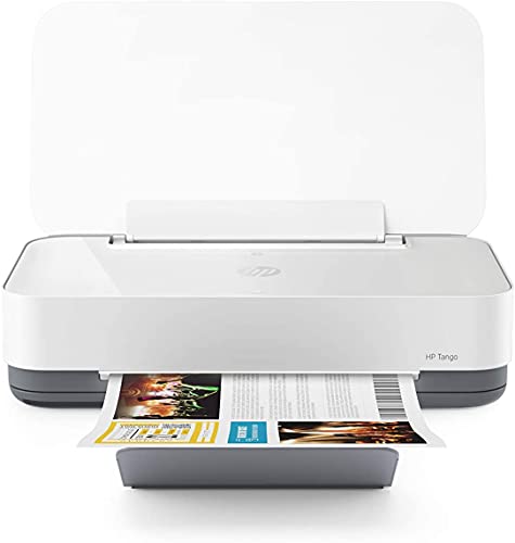 HP Tango Smart Wireless Printer  Mobile Remote Print, Scan, Copy, HP Instant Ink, Works with Alexa(2RY54A),White