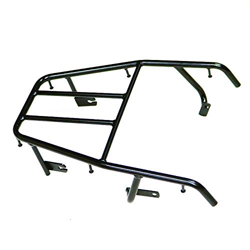 Black Rear Luggage Rack Tail Cargo Rack Bracket For Yamaha TW200 1987-2008 Dirt Bike Off-road