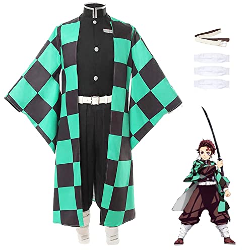 Demon Nezuko Tanjiro Zenitsu Shinobu Mitsuri Slayer Cosplay Costume Giyuu Tomioka Cosplay Uniform Outfit Costume Adult