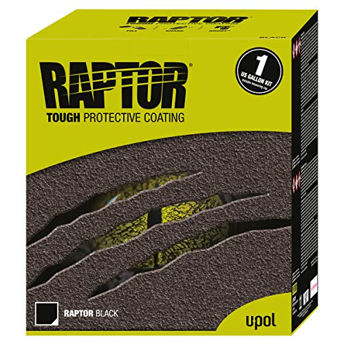 RAPTOR 0820V Black Truck Bed Liner 1 US Gallon Kit 2.6 VOC, 135.24 Fluid_Ounces