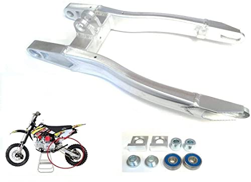 18-Inch Extended Aluminum Swingarm Swing Arm Frame Extension For Dirt Bikes Compatible with CRF50 XR50 CRF XR 50 SDG SSR Coolster Taotao Pitster Pro 107cc 110cc 125cc 150cc