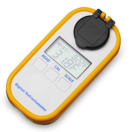 AMTAST Digital Coolant Refractometer for Car Antifreeze Urea Tester Hand-Held Anti Freeze Refractometer Antifreezing Solution Cleaner