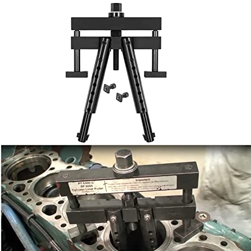 Bonbo Universal Cylinder Liner Puller Assembly for Caterpillar CAT Mack Cummins on Wet Liners 3-7/8" to 6-1/4" bore Replace PT-6400-C, 3376015, M50010-B Heavy Duty