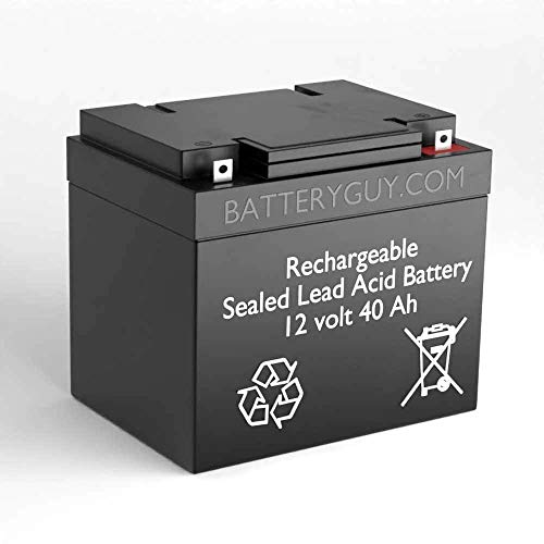 BatteryGuy UB12400 Replacement 12V 40Ah Battery Brand Equivalent