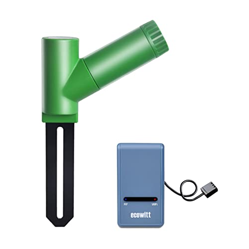 Ecowitt GW1106 Soil Moisture Meter, Includes GW1100 Wi-Fi Gateway and WH51 Soil Moisture Sensor