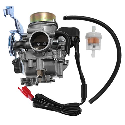 Carburetor W/Air Filter for Manco Talon 260cc 300cc Linhai Bighorn 260cc 300cc ATV UTV Off Road Carb