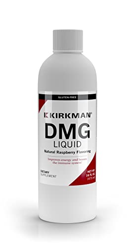 Kirkman  DMG (Dimethylglycine) Liquid  480 ml16 oz Liquid  Free of Common allergens  GlutenCasein Free  Tested for More than 950 Environmental Contaminants