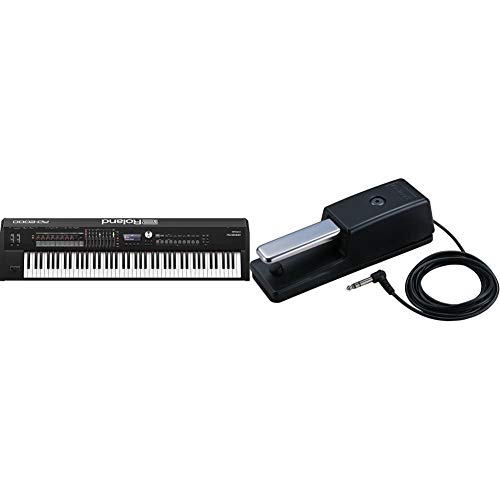 Roland RD-2000 Premium 88-key Digital Stage Piano & DP-10 Real-Feel Pedal with Non-Slip Rubber Plate