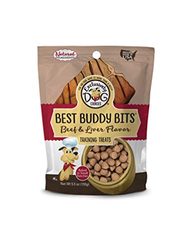 Exclusively Dog Best Buddy Bits-Beef And Liver Flavor, 5-1/2-Ounce Package (44400)