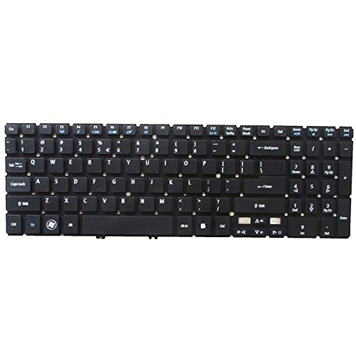 SUNMALL Keyboard Replacement Without Frame Compatible with Acer Aspire V5 V5-531 V5-531G V5-531P V5-531PG V5-551 V5-551G V5-571 V5-571P V5-571G V5-571PG M5-581G Series Laptop Black US Layout