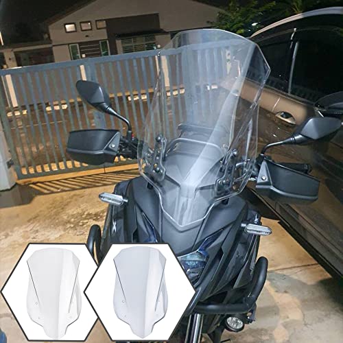 Lorababer Windscreen Touring Windshield Shield Screen Visor Wind Deflector Flyscreen Protector Fits for H.onda CB500X CB500X CB-500-X 2013-2022 2014 2015 2016 2017 2018 2019 2020 2021 (Clear)