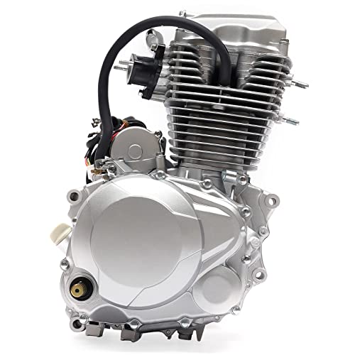 Futchoy Engine, 200CC 250CC 4-Stroke Vertical Engine + Manual Gearbox Air Cooling To Provide More Powerful Power