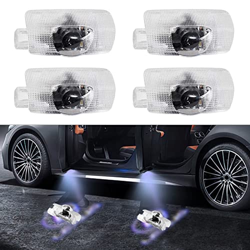4PCS Car Door Lights Logo Projector for RX ES GX LS LX is GS RC UX200 Accessories LED Car Welcome Light Ghost Shadow Light