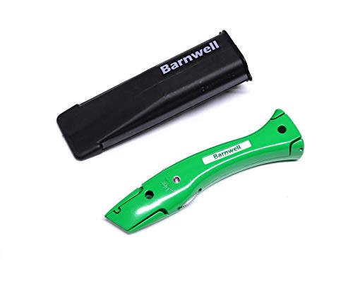 Barnwell Green Dolphin Delphin Carpet Fitters Work Trimming Fixed Knife and Holster NO Blades