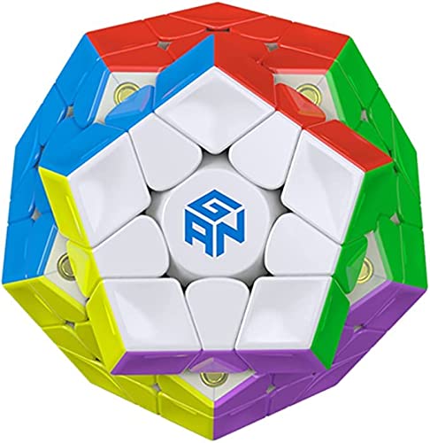 Bokefenuo GAN Megaminx M 3x3 Speed Cube Gan Pentagonal Magnetic Stickerless Magic Puzzle Cube Toy