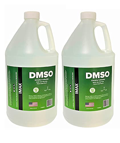 2 Gallons Ultra High Purity Liquid DMSO 99.995%+ Dimethyl Sulfoxide - Made in USA
