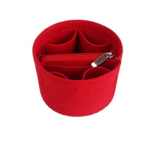 Felt organizer for LV Cannes organizer Insert Alma insert 1001red-B