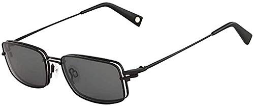 FLEXON Eyeglasses FLX 901 MAG-SET 001 Black Chrome 52MM