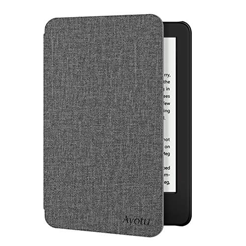 Ayotu Case for Kindle 10th Gen 2019 Released - Durable Cover with Auto Wake/Sleep fits Amazon Kindle 2019 (Will not fit Kindle Paperwhite or Kindle Oasis or Kindle 2022), Grey
