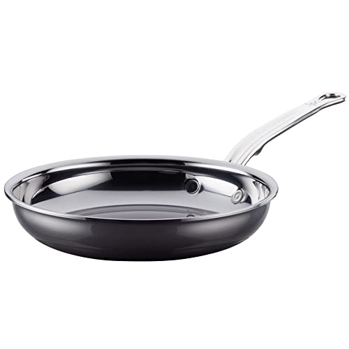 Hestan - NanoBond Collection - Stainless Steel Titanium Frying Pan, Induction Cooktop Compatible, 8.5-Inch