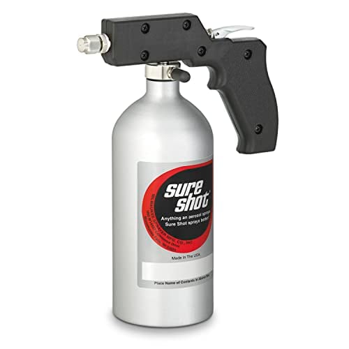 Sure Shot - M2400 Silver Anodized Aluminum Sprayer with Adjustable Nozzle