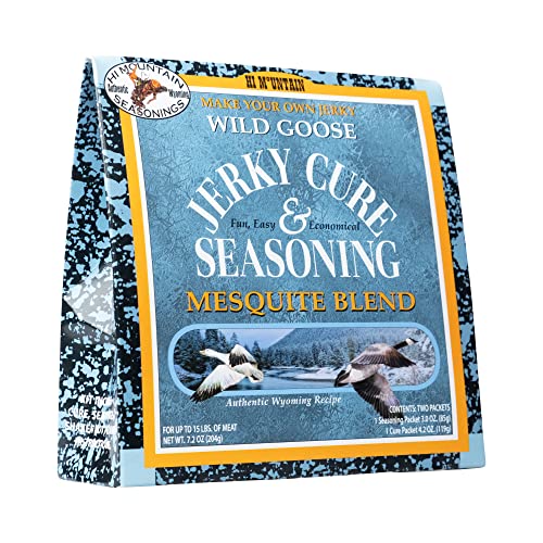 Hi Mountain Jerky Cure & Seasoning Kit - GOOSE MESQUITE BLEND