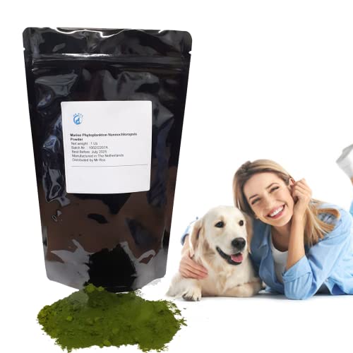 Mr Ros Marine Phytoplankton Bulk Powder for Energy and Tiredness for Women and Men to Boost Your Memory and Focus and as Well Good for Your Dog(Size 1 lb)