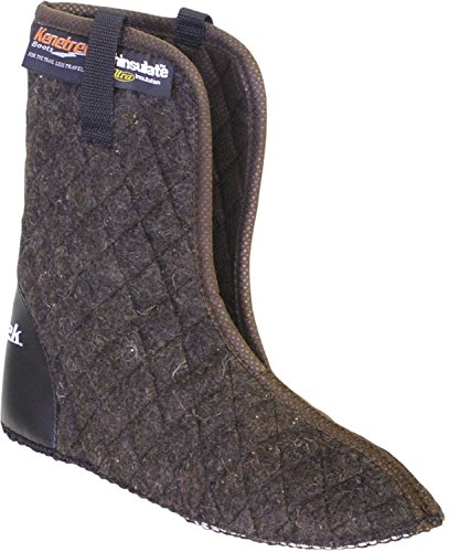 Kenetrek 10" Pac Boot Liner, Size 8 Grey