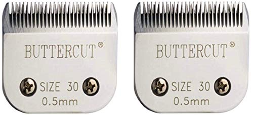 Geib Buttercut Stainless Steel Dog Clipper Blade, Size-30, 1/50-Inch Cut Length (wo ack)