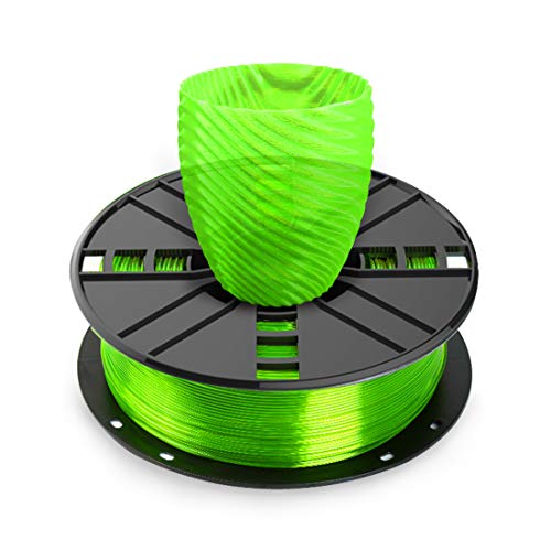 NovaMaker PETG 3D Printer Filament, Green PETG Filament 1.75mm , PETG 1kg Spool(2.2lbs), Dimensional Accuracy +/- 0.03mm