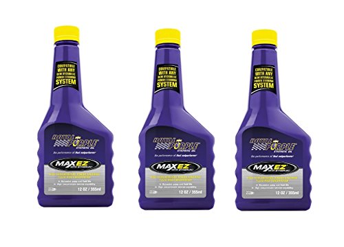 Royal Purple 01326 Case of 3 Max EZ High Performance Synthetic Power Steering Fluid 12 Ounce