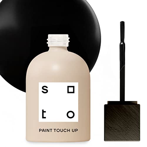 soto Black Paint Touch Up, Multi-Surface, Matte Finish (No. 70 Mars Black) - 1.5 Ounces/45 Milliliters of Scratch Repair for Furniture, Walls, Cabinets, Trim, Doors, Indoor/Outdoor