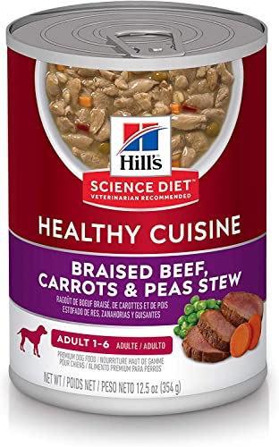 Hill's Science Diet Adult Sensitive Stomach and Skin Canned Wet Dog Food Variety Pack, 12.8 oz. Cans, 12-Pack