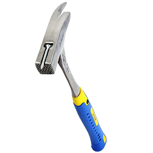 S&R Claw Hammer/Carpenter Hammer ~21oz - 600 gr, Magnet, Fiberglass Handle, Forged C50