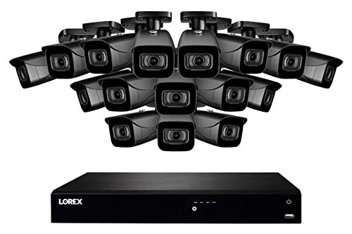 16-Channel Fusion NVR System with 4K (8MP) IP Cameras 16 / Black