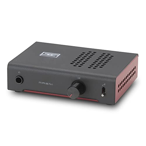 Schiit Magni Heretic Affordable No-Excuses Op-Amp Headphone Amp & Preamp (Black)