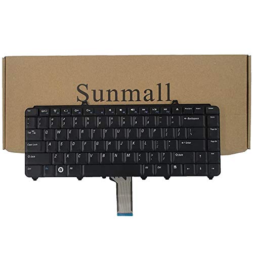 SUNMALL Keyboard Replacement Compatible with Dell Inspiron 1545 1525 1420 Laptop US Black